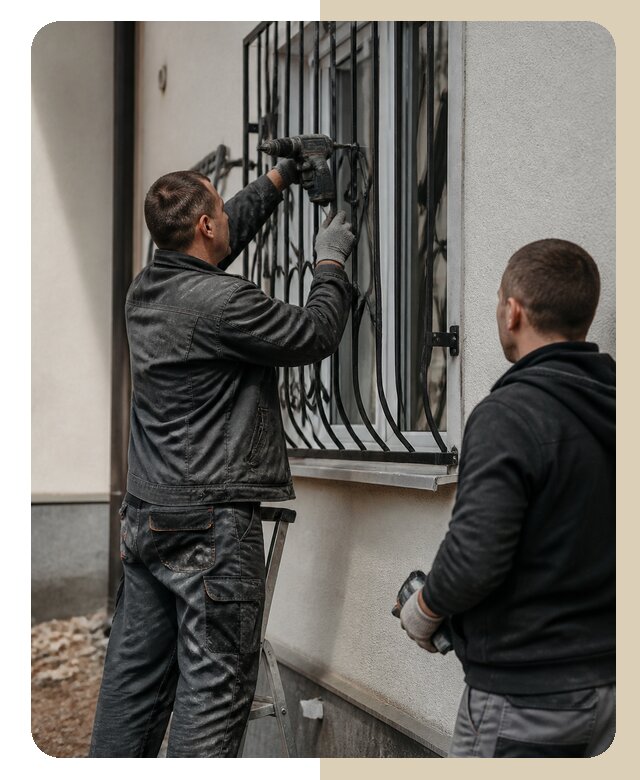 Установка наружных решеток в Омске от 5081 р. | ДвериЛегко-Омс